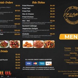 Menu Menu
