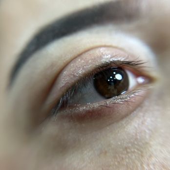 Seduire Salon - before lash lift - Eyebrow Services Near Me - Temple City, California