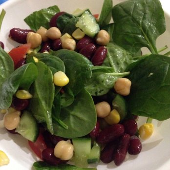 Hari's Vegetarian - Bean salad 6.5 for small, which is enough to fill a dessert bowl. - Vegetarian Near Me - Sydney, NSW