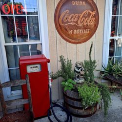 Hog Wild Catering & Bbq Carry Out - Vintage gas pump