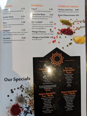 Menu photo 1 Flavours of India Kingston, ON Menu photo 1 Flavours of India Kingston, ON