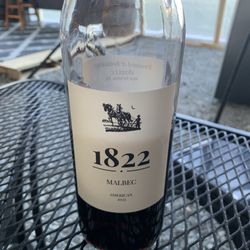 Bottle of Malbec