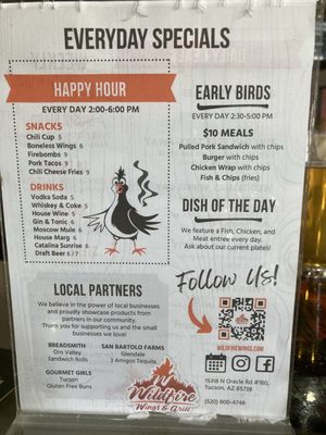 Menu photo 1 Fork & Fire Tucson, AZ