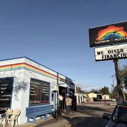 Rainbow Muffler - Exterior