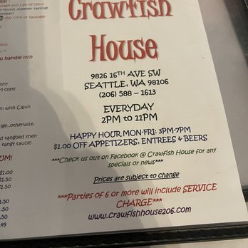 Crawfish House - Cajun/Creole Near Me - Seattle, Washington Crawfish House - Cajun/Creole Near Me - Seattle, Washington