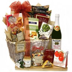 A Tisket A Tasket Anything In A Basket - Gourmet Board