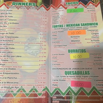 Taqueria El Mariachi - Menu - Mexican Near Me - Stuart, Florida Taqueria El Mariachi - Menu - Mexican Near Me - Stuart, Florida