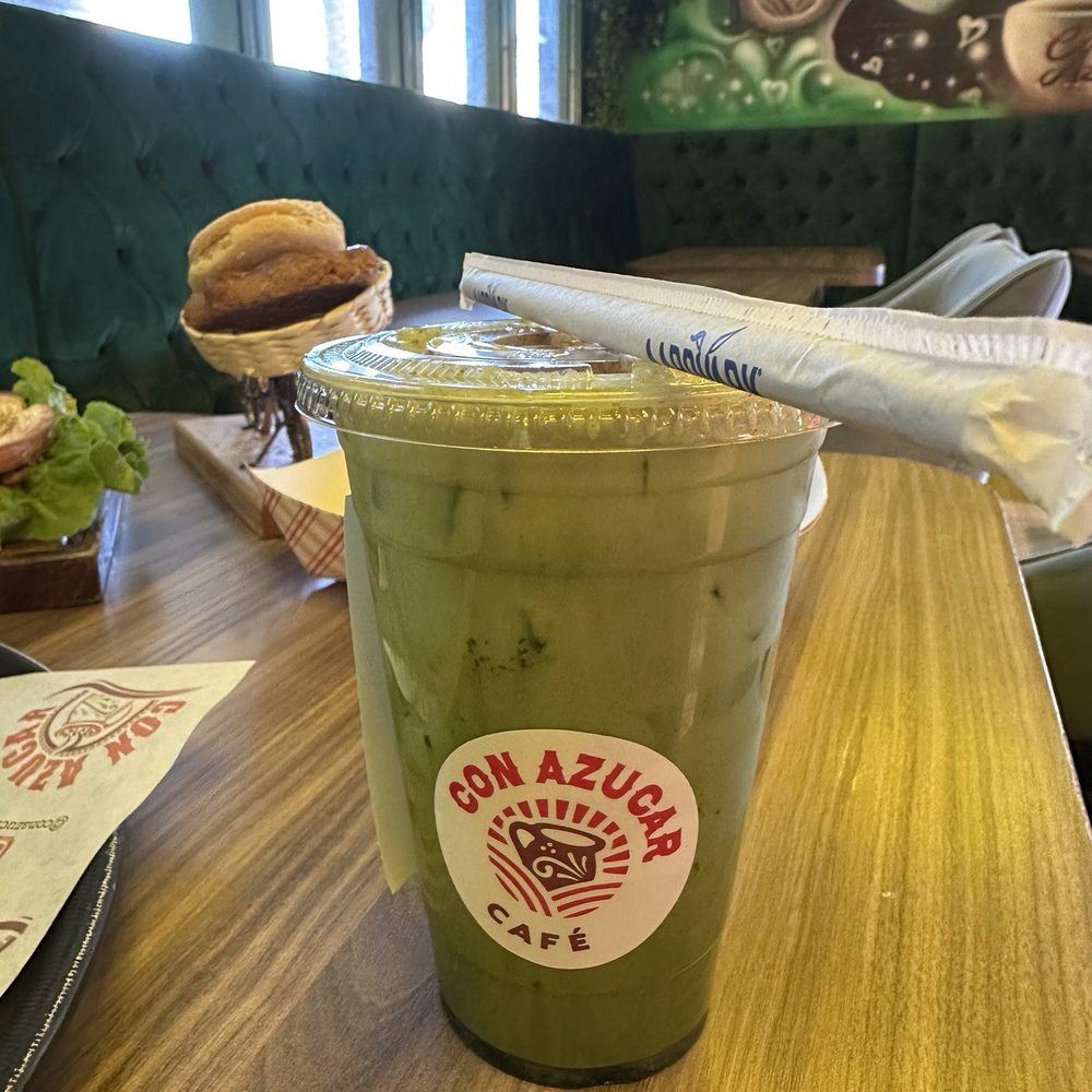 Con Azucar Cafe - Matcha iced Horchata Drink - Juice Bars & Smoothies Near Me - San Jose, California