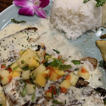 Captains Grill - Upland - Mahi-mahi in white wine and cream sauce. - Seafood Near Me - Upland, California