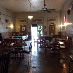 Watern'  Hole & Feedbag - Pool tables and dart board. Restaurant/bar
