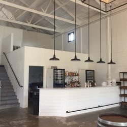 Ashton Hill Farm - Bar area -- there is another private room above to the left for bridal parties to congregate.