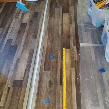 All RV - Each blue dot Mark's a screw hole that is empty - RV Repair Near Me - Scotts Valley, California