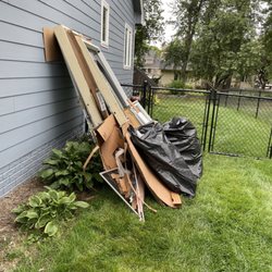 Pella Windows & Doors of Des Moines - Trash left by Pella