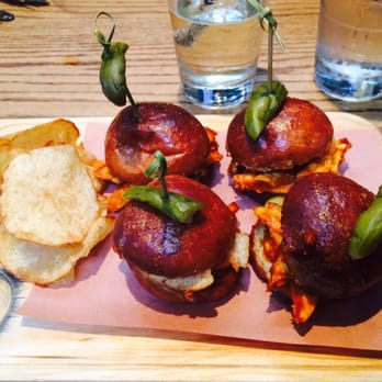 CRAFT - Chicken sliders! - Beer Bar Near Me - Vancouver, British Columbia