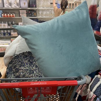 HomeGoods - When pillows make new friends downstairs. - Home Decor Near Me - New York, New York HomeGoods - When pillows make new friends downstairs. - Home Decor Near Me - New York, New York