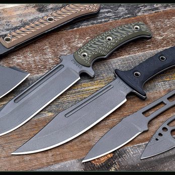 RMJ Tactical - Left to Right: Mini Jenny, Combat Africa, Jungle Combat, Utsidihi, Origin. - Sporting Goods Near Me - Chattanooga, Tennessee RMJ Tactical - Left to Right: Mini Jenny, Combat Africa, Jungle Combat, Utsidihi, Origin. - Sporting Goods Near Me - Chattanooga, Tennessee