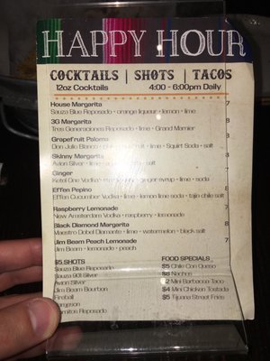 Menu photo 8 Blue Agave Tequila Bar & Restaurant Chicago, IL