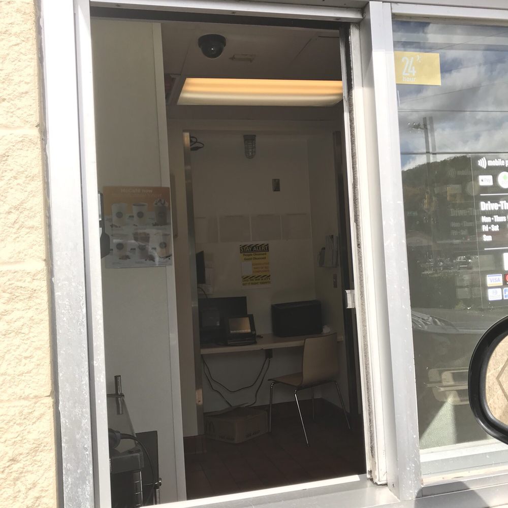 McDonald's - a view of a kitchen through a window - Burgers Near Me - Nashville, Tennessee