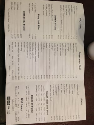 Menu photo 3 Kenny's Barbecue Corinth, MS Menu photo 3 Kenny's Barbecue Corinth, MS