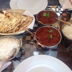 Tabla Indian Restaurant - Beef vindaloo and mild lamb rogan josh. Both were not chewy, strong taste. The mild was definitely very spicy. Yet I'm an Asian