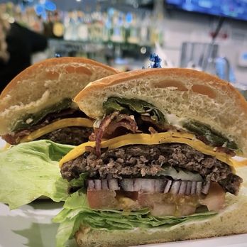 Jack’s Grill and Billiards - Hangover Burger - Breakfast & Brunch Near Me - Rialto, California