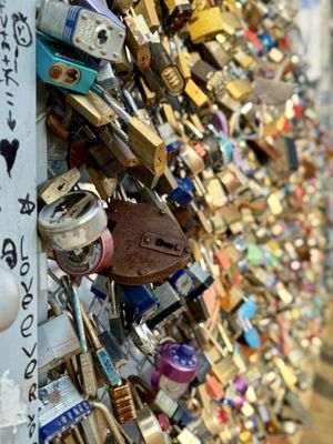 Purple People Bridge by null