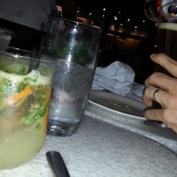 True Food Kitchen - the best drink (cucumber citrus margarita) and IPA in the background - New American Near Me - Phoenix, Arizona True Food Kitchen - the best drink (cucumber citrus margarita) and IPA in the background - New American Near Me - Phoenix, Arizona