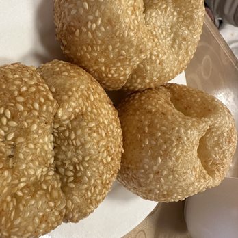 Happy Days - Sesame Mochi Rice Ball - Seafood Near Me - Honolulu, Hawaii Happy Days - Sesame Mochi Rice Ball - Seafood Near Me - Honolulu, Hawaii