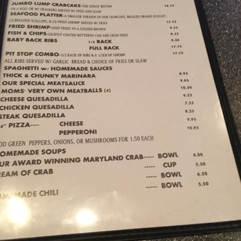 The Pit Stop Pub - Menu page 2 - Pubs Near Me - Curtis Bay, Maryland The Pit Stop Pub - Menu page 2 - Pubs Near Me - Curtis Bay, Maryland