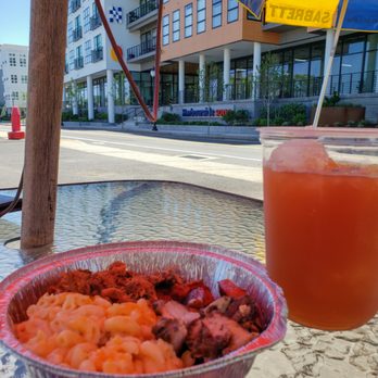 Herb's Place - a plate of food and a drink - Food Trucks Near Me - Norwalk, Connecticut