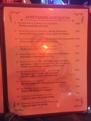 Menu photo 7 Mole Poblano Restaurant Philadelphia, PA Menu photo 7 Mole Poblano Restaurant Philadelphia, PA