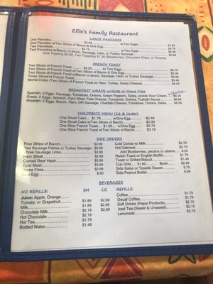 Menu photo 6 Ellie's Breakfast & Lunch Tampa, FL Menu photo 6 Ellie's Breakfast & Lunch Tampa, FL