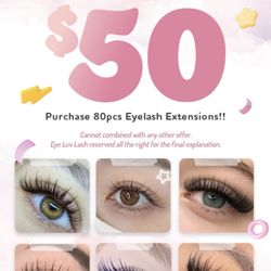 Eye Luv Lash - The flyer I got in the mail - that led me to making an appointment and finding my now go-to shop!