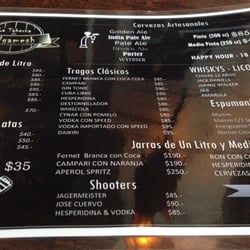 La Taberna de Gilgamesh - Carta
