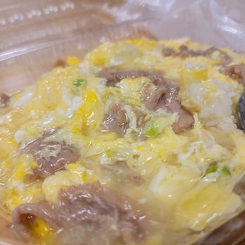 Orchids Cafe - Running egg gravy with beef over rice - Chinese Near Me - San Francisco, California Orchids Cafe - Running egg gravy with beef over rice - Chinese Near Me - San Francisco, California