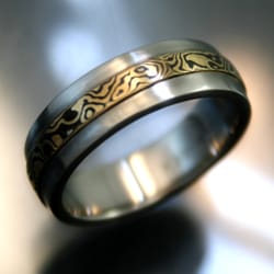 Art Metals Studio - Mokume-Gane in titanium