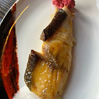 Yellowtail Japanese Restaurant & Lounge - Broiled Atlantic Black Cod with Den Miso and Yuzu Sake Foam - Japanese Near Me - Las Vegas, Nevada Yellowtail Japanese Restaurant & Lounge - Broiled Atlantic Black Cod with Den Miso and Yuzu Sake Foam - Japanese Near Me - Las Vegas, Nevada