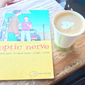 Haddon Hill Cafe - Sadly, the coffee and burnt pastry experience left me as unsatisfied as the experience of only reading Number 3 of Optic Nerve. - Coffee & Tea Near Me - Oakland, California