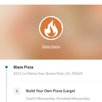 Blaze Pizza - Gimmie back my moolah. - Pizza Near Me - Buena Park, California