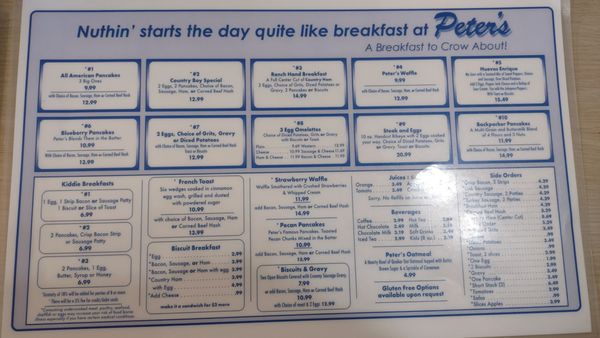 Menu photo 5 Peter's Pancakes and Waffles Cherokee, NC Menu photo 5 Peter's Pancakes and Waffles Cherokee, NC