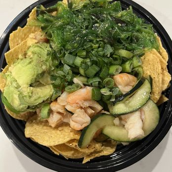 Poki Bowl - Shrimp with chips - Poke Near Me - Henderson, Nevada Poki Bowl - Shrimp with chips - Poke Near Me - Henderson, Nevada