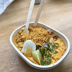 Lahpet Burmese Cuisine - Coconut noodles