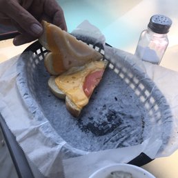 Barely a tomato slice-puny Barely a tomato slice-puny