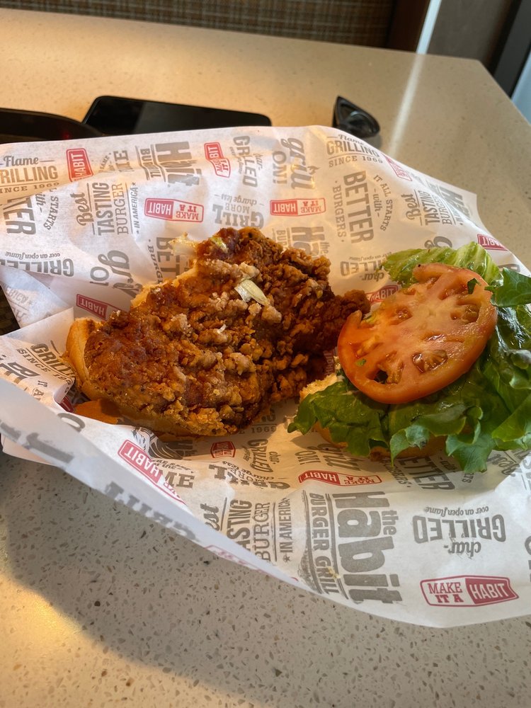 Food from Habit Burger & Grill