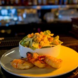 Ember & oak - Caesar Salad plus grilled shrimp