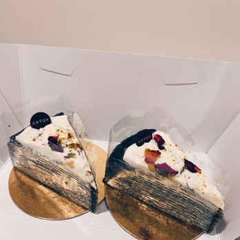 Anton - Pistachio Mille Crepe Cakes - Bakeries Near Me - San Jose, California Anton - Pistachio Mille Crepe Cakes - Bakeries Near Me - San Jose, California