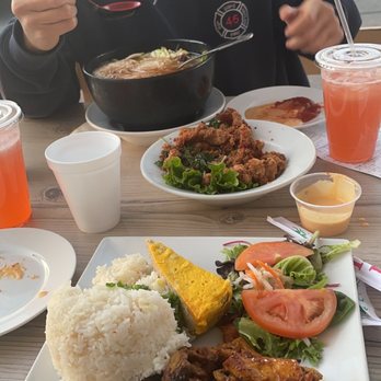 Pho N Mor - Eggloaf with chicken & vegan chicken pho was amazing ! So was the lychee berry drink! - Vietnamese Near Me - Alhambra, California