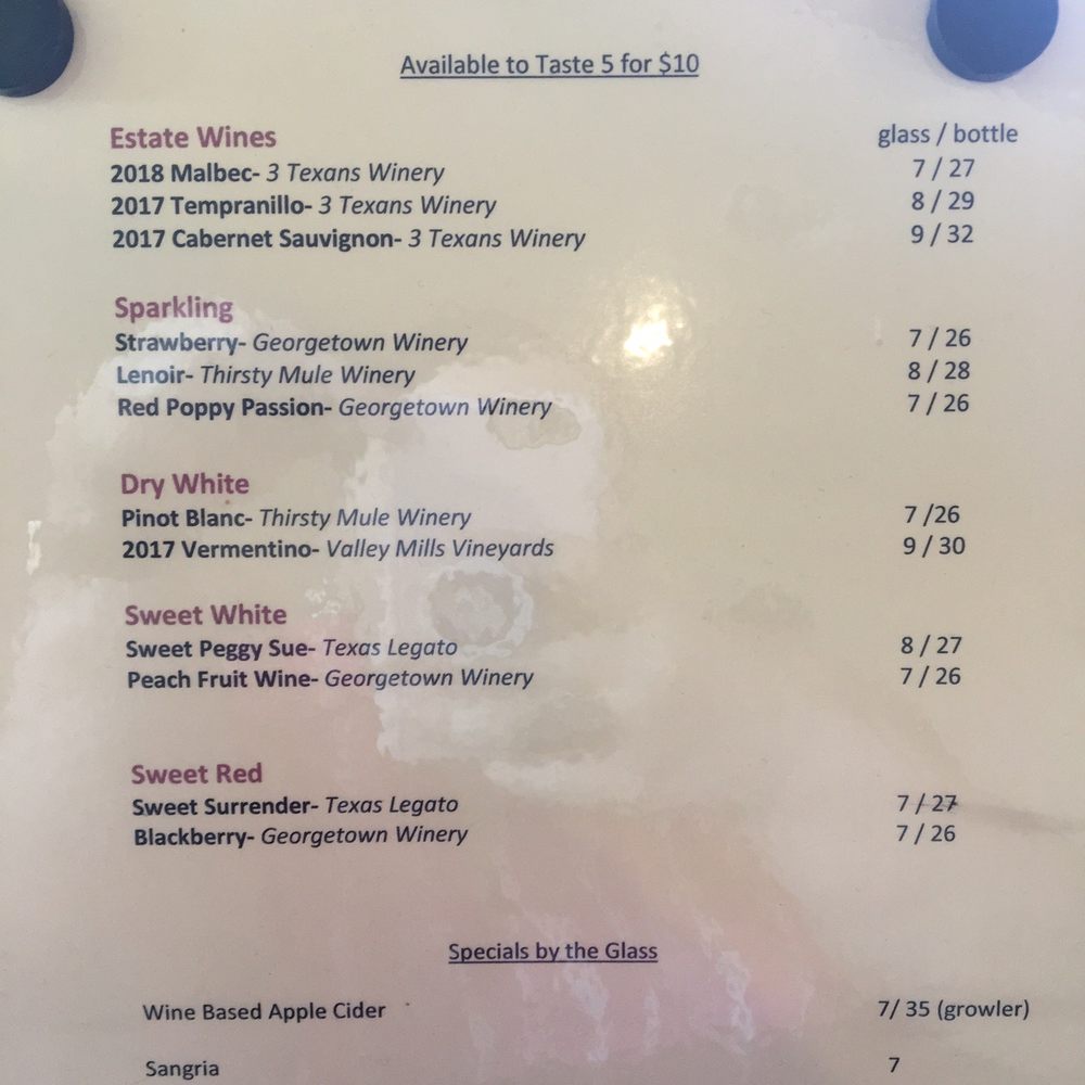 3 Texans Winery and Vineyard - Wineries Near Me - Temple, Texas
