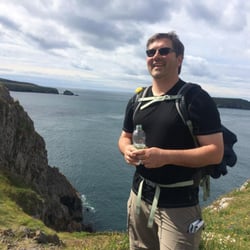 Emerge Gap Year - Leading a Trek Epic pilgrimage on the Pembrokeshire Coast Path in Wales.