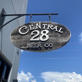 Central 28 Beer Company - a sign for the location - Breweries Near Me - Debary, Florida Central 28 Beer Company - a sign for the location - Breweries Near Me - Debary, Florida